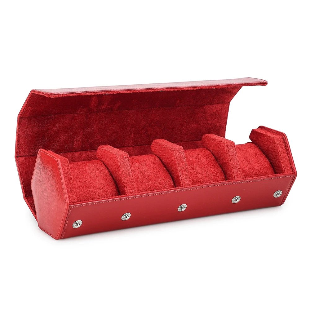 Hexagon Travel Quad Watch Case - WatchMatic