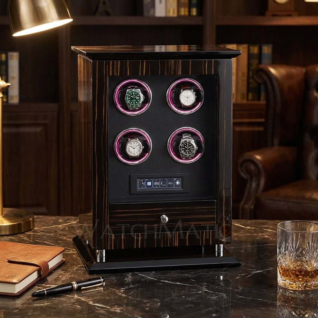 buy Alto Quad Watch Winder at WatchMatic with free shipping