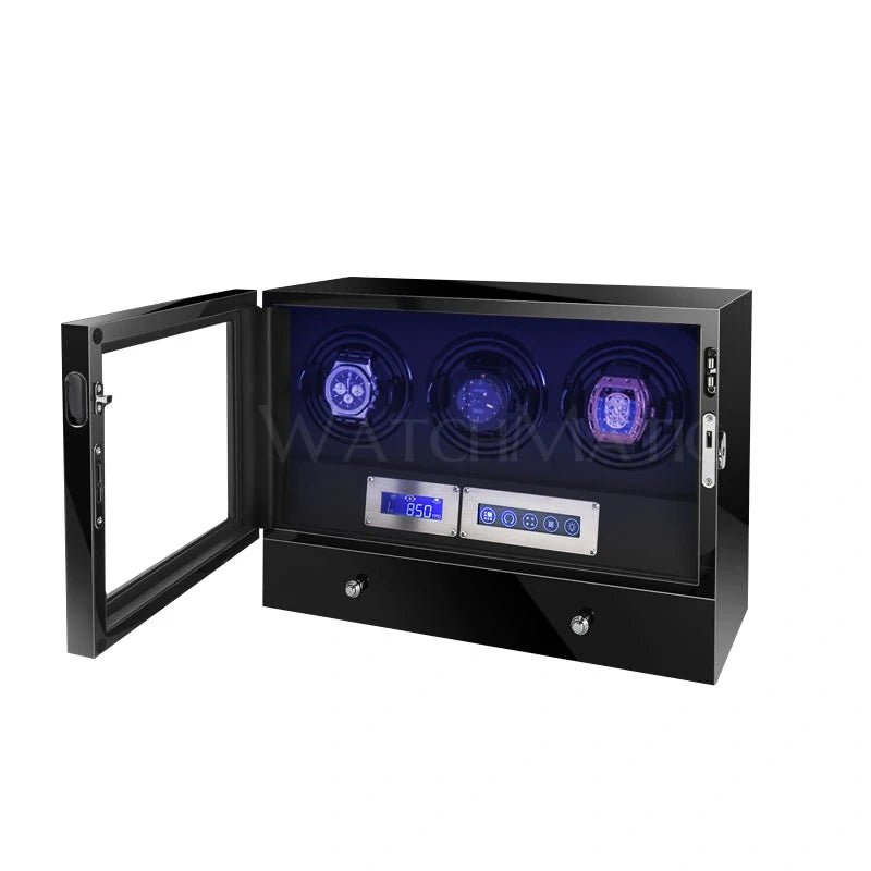 buy Karo Triple Watch Winder at WatchMatic with free shipping