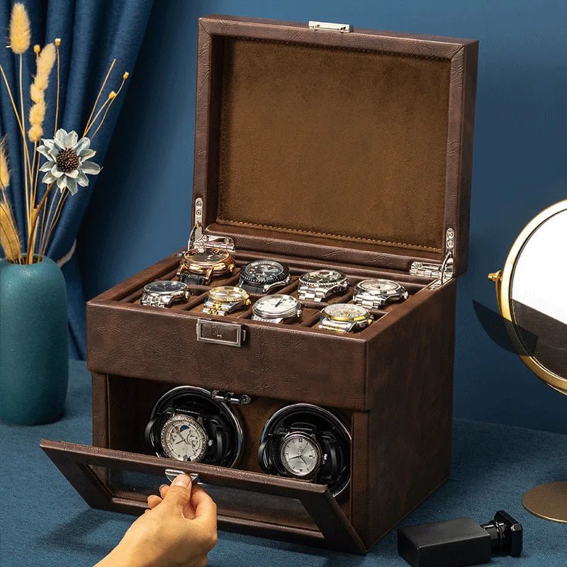 Strix Trunk Double Watch Winder - WatchMatic