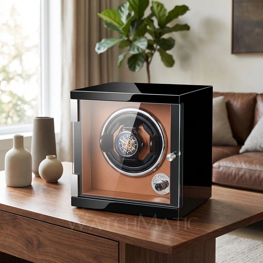 WatchMatic Bruno Single Watch Winder 14:100005979IB 36D-01 - WatchMatic