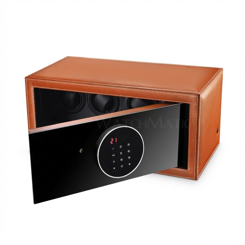 WatchMatic Iron Shield Series - Watch Winder Safe Box - WatchMatic